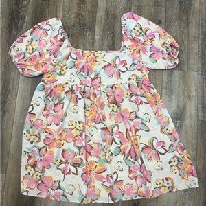 Bibi floral spring/summer dress